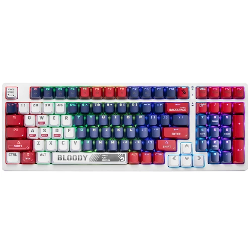 Klawiatura A4Tech Bloody S98 RGB USB Sports Navy