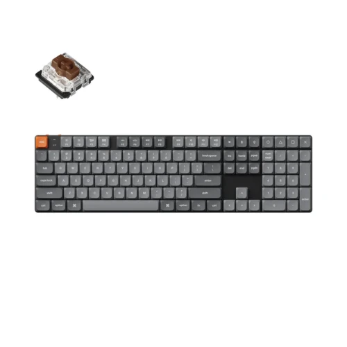 Klawiatura Keychron K5 Max RGB Gateron Low Profile Brown
