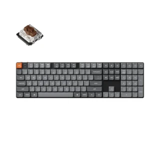 Klawiatura Keychron K5 Max White LED Gateron Low Profile Brown