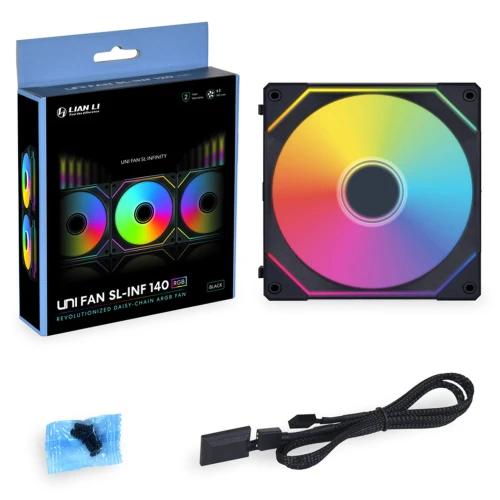 Wentylator Lian Li Uni Fan SL-INF 140 ARGB Black - 140mm