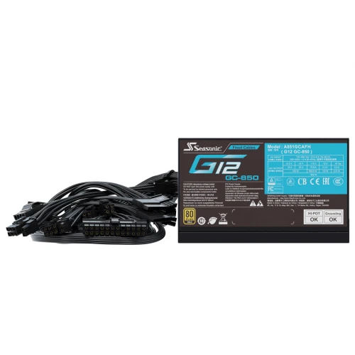 Zasilacz Seasonic G12 GC-850 v2 80Plus Gold 850W