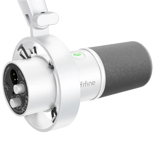 Mikrofon dynamiczny Fifine K688W White USB XLR