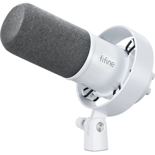 Mikrofon dynamiczny Fifine K688W White USB XLR