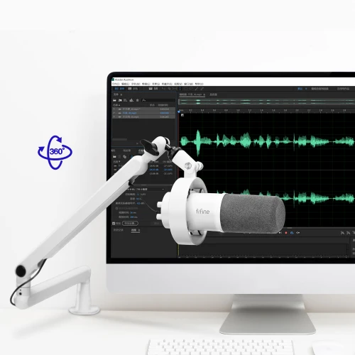 Mikrofon dynamiczny Fifine K688W White USB XLR