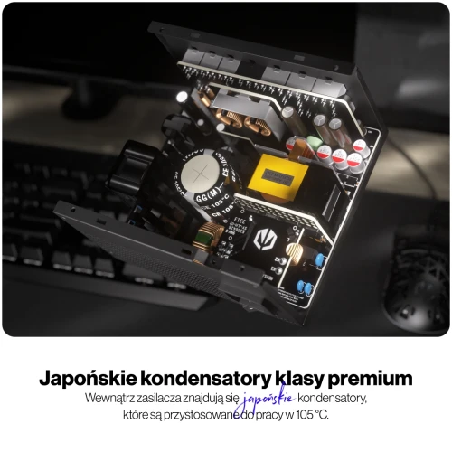 Zasilacz ENDORFY Supremo FM6 Gold 1000W PCIE5 80Plus Gold