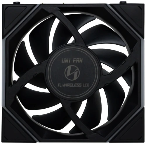 Wentylator Lian Li UNI FAN TL Wireless LCD ARGB PWM  Reverse Blade Czarny – 120mm