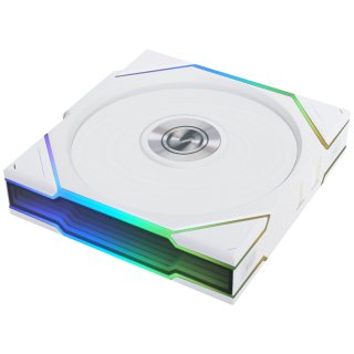 Wentylator Lian Li UNI FAN TL Wireless LCD ARGB PWM  Reverse Blade Biały – 120mm