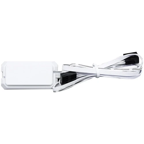 Wentylator Lian Li UNI FAN TL Wireless LCD ARGB PWM Reverse Blade Biały – 120mm