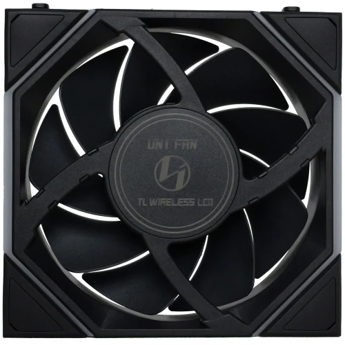 Wentylator Lian Li UNI FAN TL Wireless LCD ARGB PWM Czarny – 120mm