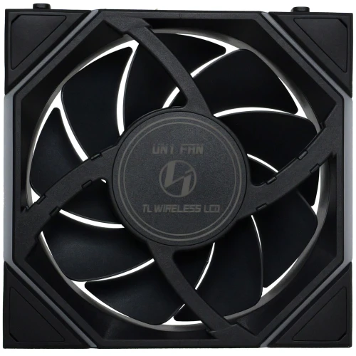 Wentylator Lian Li UNI FAN TL Wireless LCD ARGB PWM Czarny – 120mm 3-pack