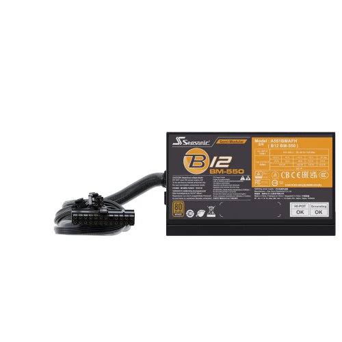 Zasilacz Seasonic B12 BM-550 80Plus Bronze 550W