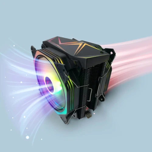 Chłodzenie Rampage Octagon C60 120mm ARGB Black