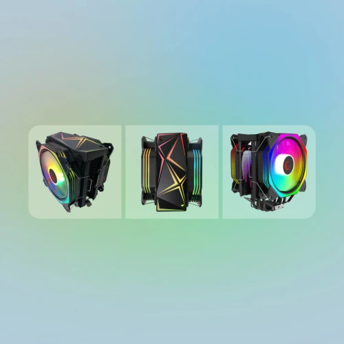 Chłodzenie Rampage Octagon C60 120mm ARGB Black
