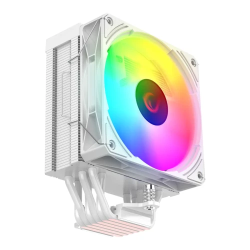 Chłodzenie Rampage Octagon C70 LCD Digital 120mm ARGB White