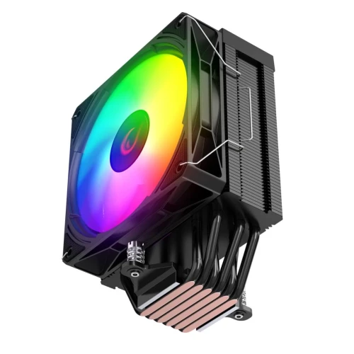 Chłodzenie Rampage Octagon C70 LCD Digital 120mm ARGB Black