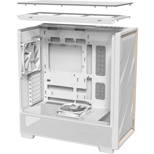 Obudowa Antec Flux Tempered Glass White