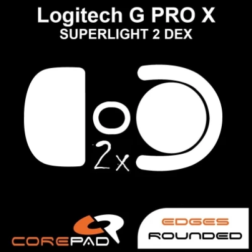 Ślizgacze Corepad do Logitech G Pro X Superlight 2 DEX - 2szt