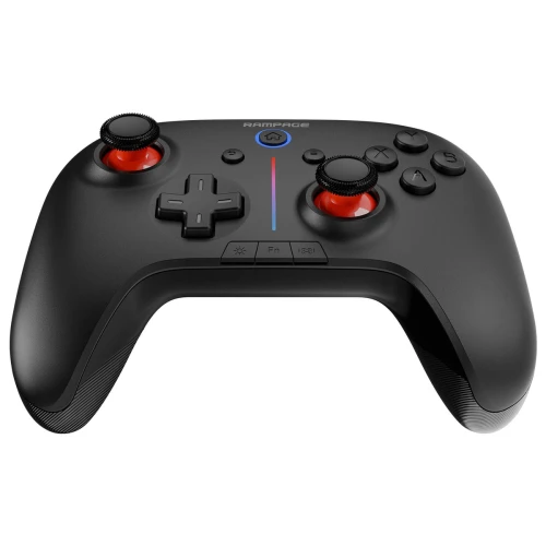 Gamepad Rampage Hydra RGB Kontroler Bezprzewodowy Czarny PC/Switch/Mobile