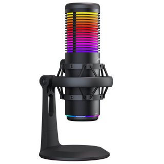 Mikrofon pojemnościowy Rampage Bemol RGB Black USB-C