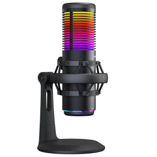 Mikrofon pojemnościowy Rampage Bemol RGB Black USB-C