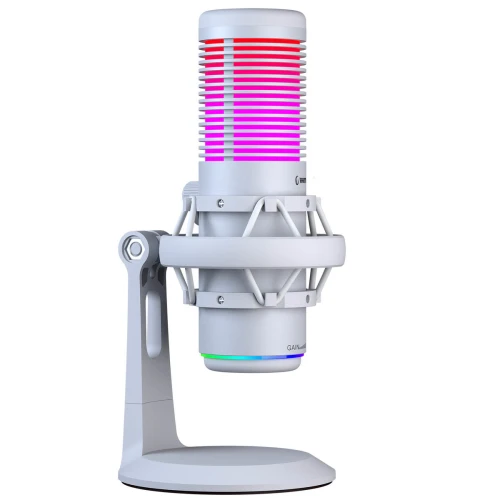 Mikrofon pojemnościowy Rampage Bemol RGB White USB-C