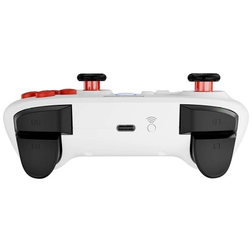 Gamepad Rampage Hydra RGB Kontroler Bezprzewodowy Biały PC/Switch/Mobile