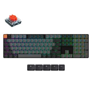 Klawiatura Keychron K5 QMK V2 RGB Gateron Low Profile Red Hot-Swap