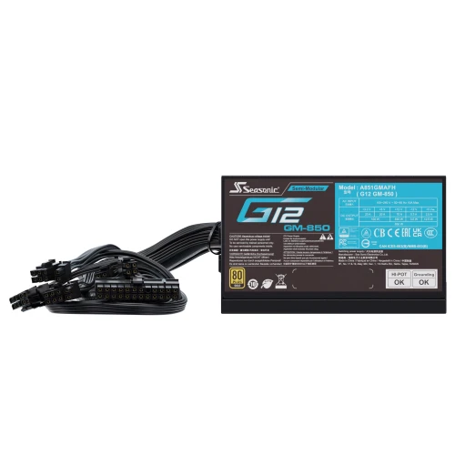 Zasilacz Seasonic G12 GM-850 v2 80Plus Gold 850W