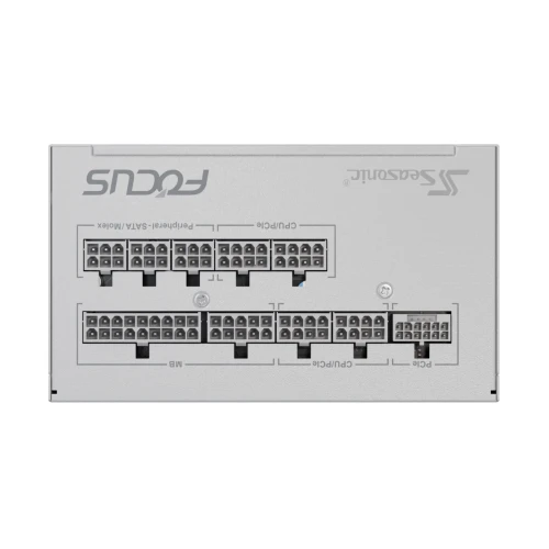 Zasilacz Seasonic FOCUS GX-750 v4 ATX 3.1 PCIe 5.1 White 80Plus Gold 750W