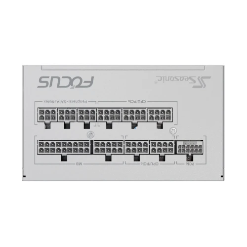 Zasilacz Seasonic FOCUS GX-850 v4 ATX 3.1 PCIe 5.1 White 80Plus Gold 850W