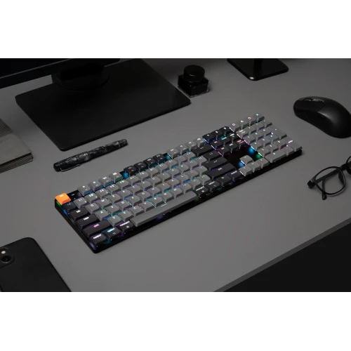 Klawiatura Keychron K5 QMK V2 RGB Gateron Low Profile Banana Hot-Swap