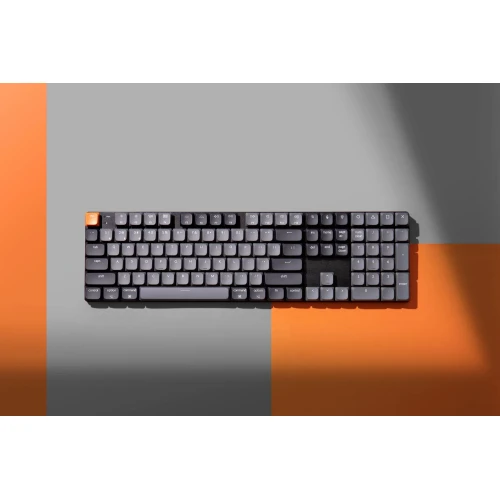 Klawiatura Keychron K5 QMK V2 RGB Gateron Low Profile Banana Hot-Swap