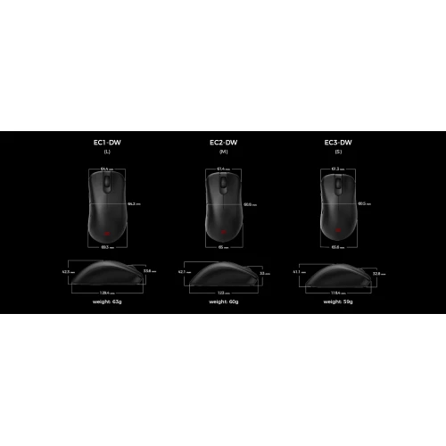 Mysz Zowie BenQ EC1-DW 4K Wireless OUTLET