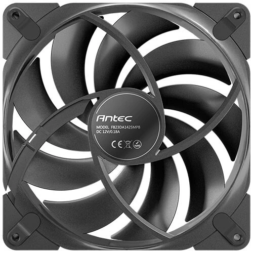 Wentylator Antec Tranquil 140mm PWM Black