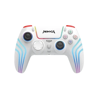 Gamepad Monka Contra Kontroler Bezprzewodowy Biały PC / PS4 / Switch / Android / iOS13