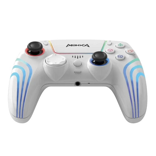Gamepad Monka Contra Kontroler Bezprzewodowy Biały PC / PS4 / Switch / Android / iOS13