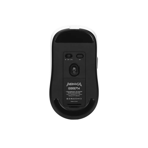 Mysz Monka Prime 4K Wireless Biała