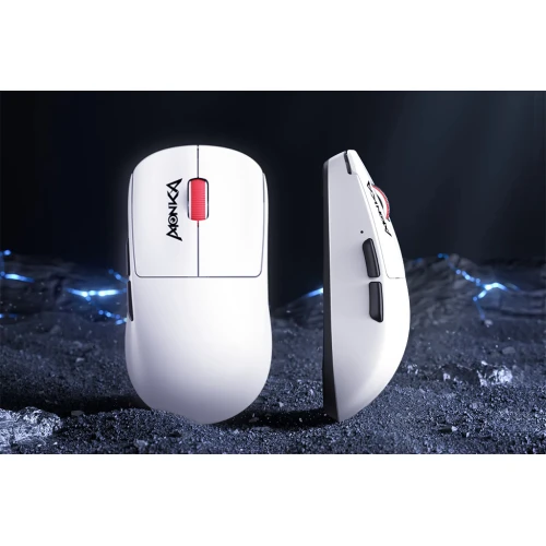 Mysz Monka Prime 4K Wireless Biała