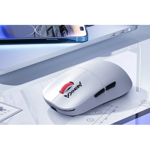 Mysz Monka Prime 4K Wireless Biała