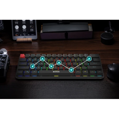Klawiatura Marvo Saber 61 White