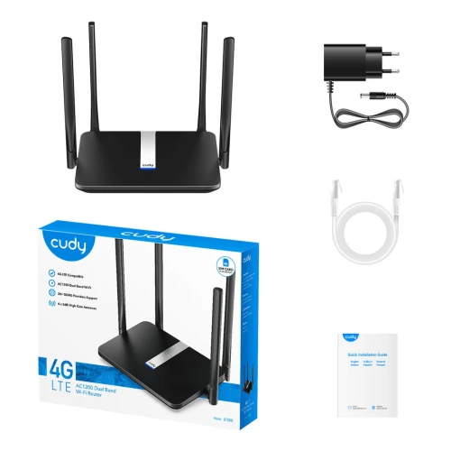 Router Cudy LT500D EU WiFi SIM 4G LTE