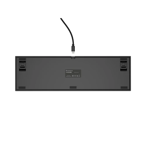 Klawiatura Genesis Thor 404 RGB Outemu Peach Silent Full-size