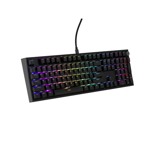 Klawiatura Genesis Thor 404 RGB Outemu Peach Silent Full-size