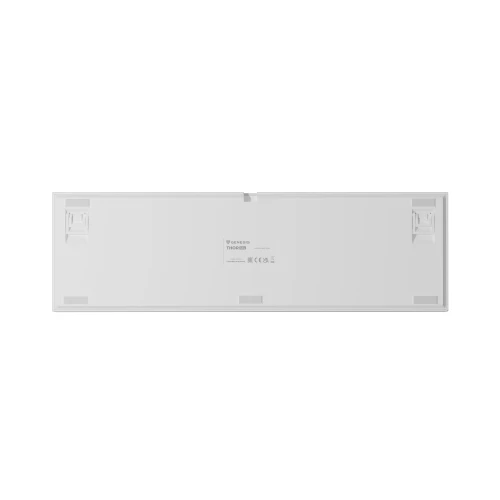 Klawiatura Genesis Thor 404 RGB Outemu Peach Silent Full-size White