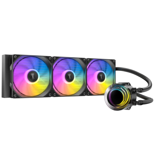 Chłodzenie wodne AiO Antec Vortex Lum 360 Black ARGB