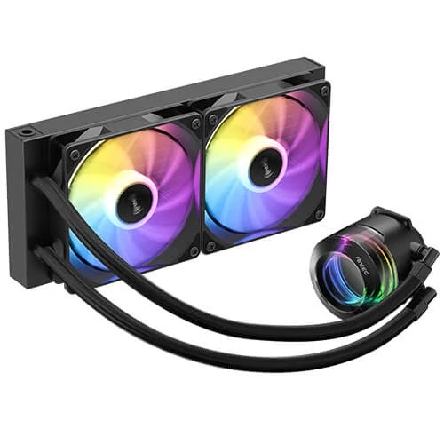 Chłodzenie wodne AiO Antec Vortex Lum 240 Black ARGB
