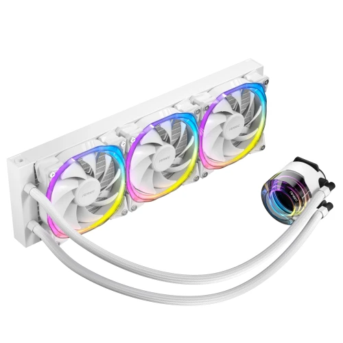 Chłodzenie wodne AiO Antec Vortex 360 White ARGB