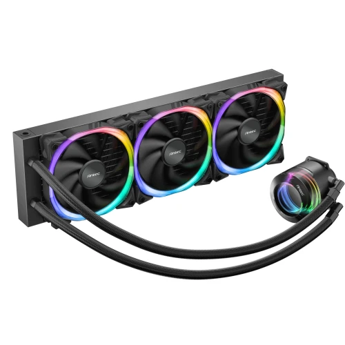 Chłodzenie wodne AiO Antec Vortex 360 Black ARGB