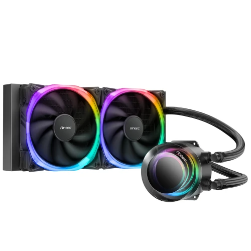 Chłodzenie wodne AiO Antec Vortex 240 Black ARGB