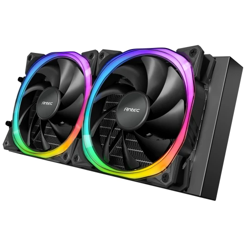 Chłodzenie wodne AiO Antec Vortex 240 Black ARGB